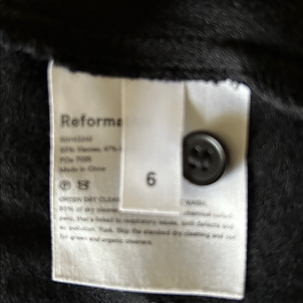 Reformation Black Maxi Dress - Picture 12 of 12